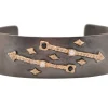 ARROW AND CRIVELLI WIDE KICK CUFF BRACELET