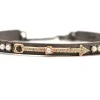 ARROW AND PEARLS KICK CUFF BRACELET