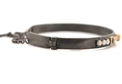 ARROW AND PEARLS KICK CUFF BRACELET
