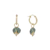 Artifact Drop Huggie Hoop Earrings