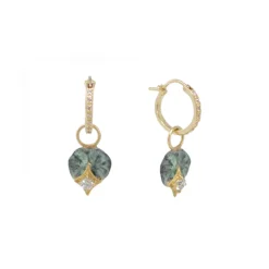 Artifact Drop Huggie Hoop Earrings
