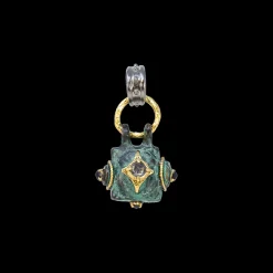 ARTIFACT ENHANCER WITH GREY DIAMOND AND BLACK SAPPHIRE DETAIL