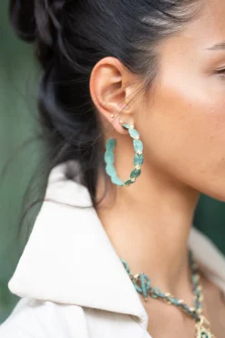 Artifact Hoop Earrings