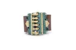 Artifact Leather Cuff Bracelet