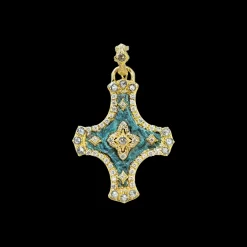 ARTIFACT TEAL PATINA CROSS ENHANCER