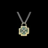 18" ARTIFACT TEAL PATINA NECKLACE