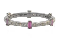 Baguette Stack Band Ring