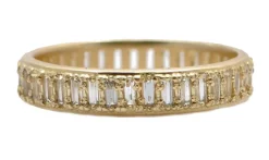 Baguette Stack Band Ring