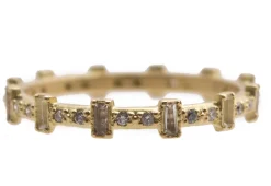 Baguette Stack Band Ring