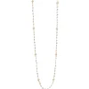 Beaded Scroll Necklace
