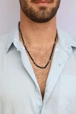 Biotite Beaded Necklace