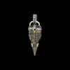 BIRD SKULL ENHANCER WITH BLACK SAPPHIRE AND CRIVELLI DETAILS