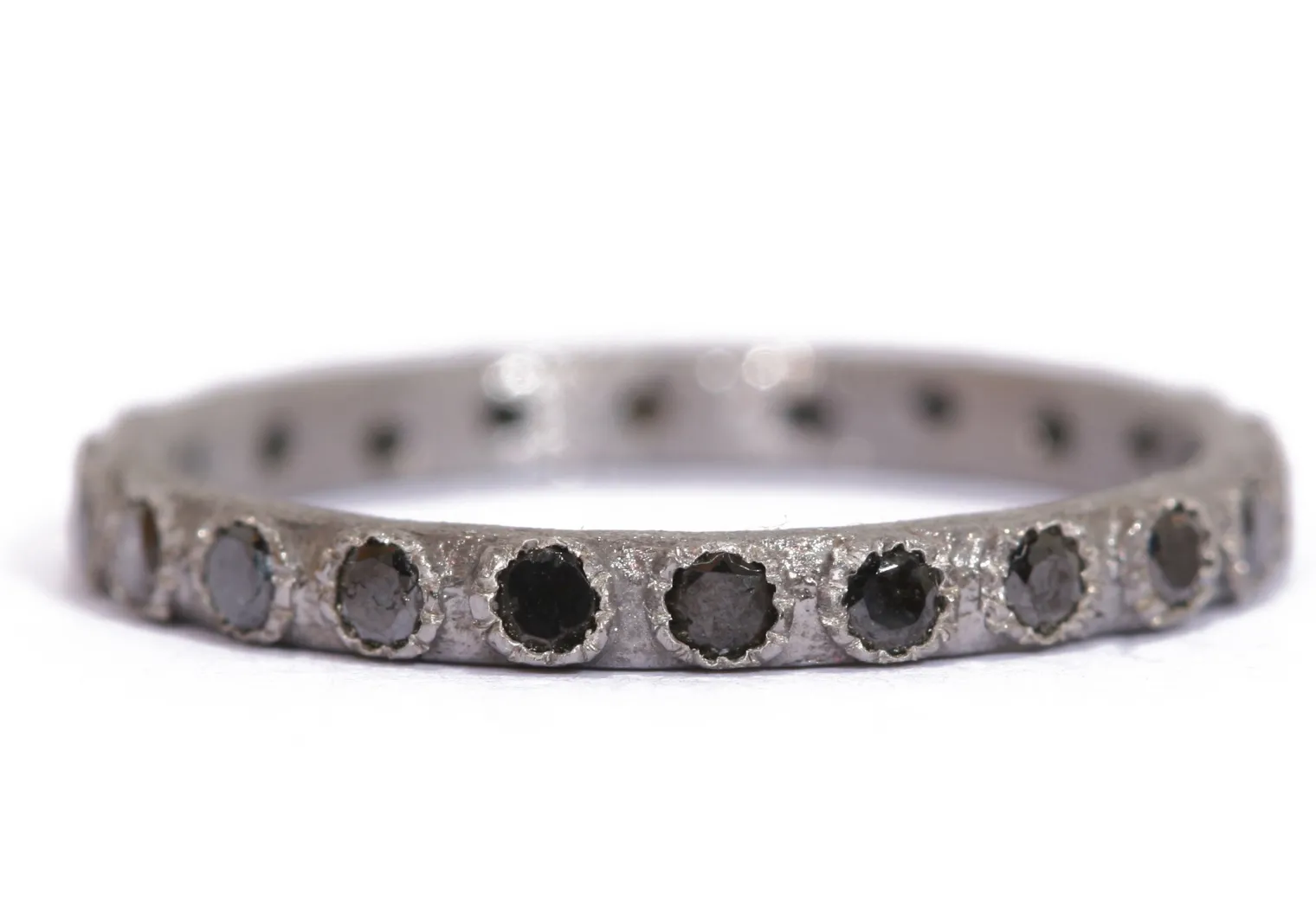 Black Diamond Stack Ring