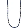 26" BLUE DARK LAPIS NECKLACE