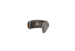 Blue Grey Sapphire Stations Ear Cuff
