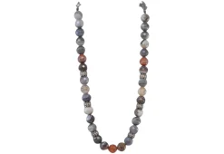 Botswana Agate Beaded Necklace