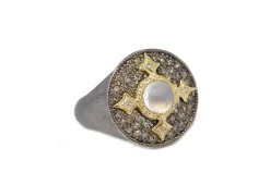 CHALCEDONY SIGNET CRIVELLI RING