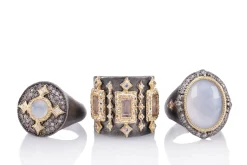 CHALCEDONY SIGNET CRIVELLI RING