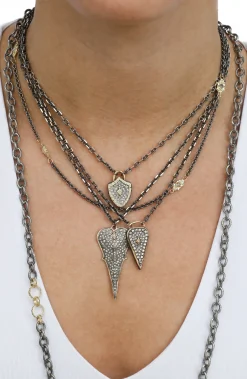 Circle Link Station Necklace