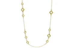 Clover Station Necklace