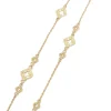 Clover Station Necklace