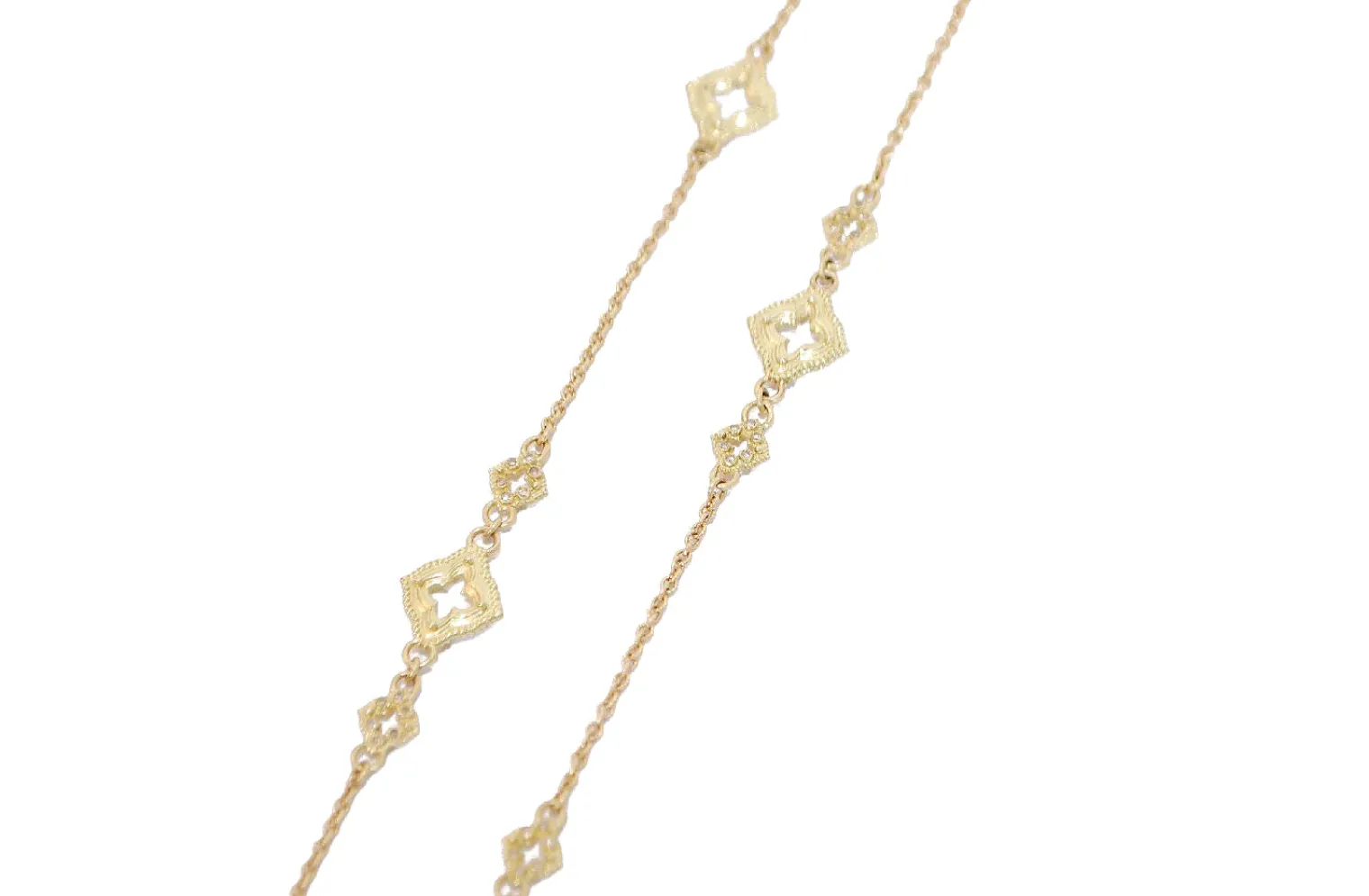 Clover Station Necklace