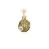 COIN MEDALLION ENHANCER WITH DIAMOND