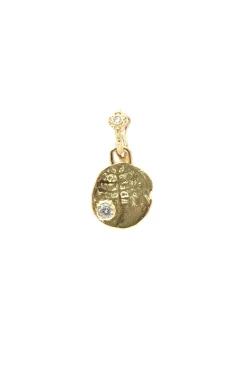 COIN MEDALLION ENHANCER WITH DIAMOND