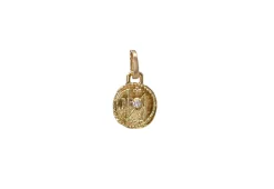 COIN MEDALLION ENHANCER WITH DIAMOND