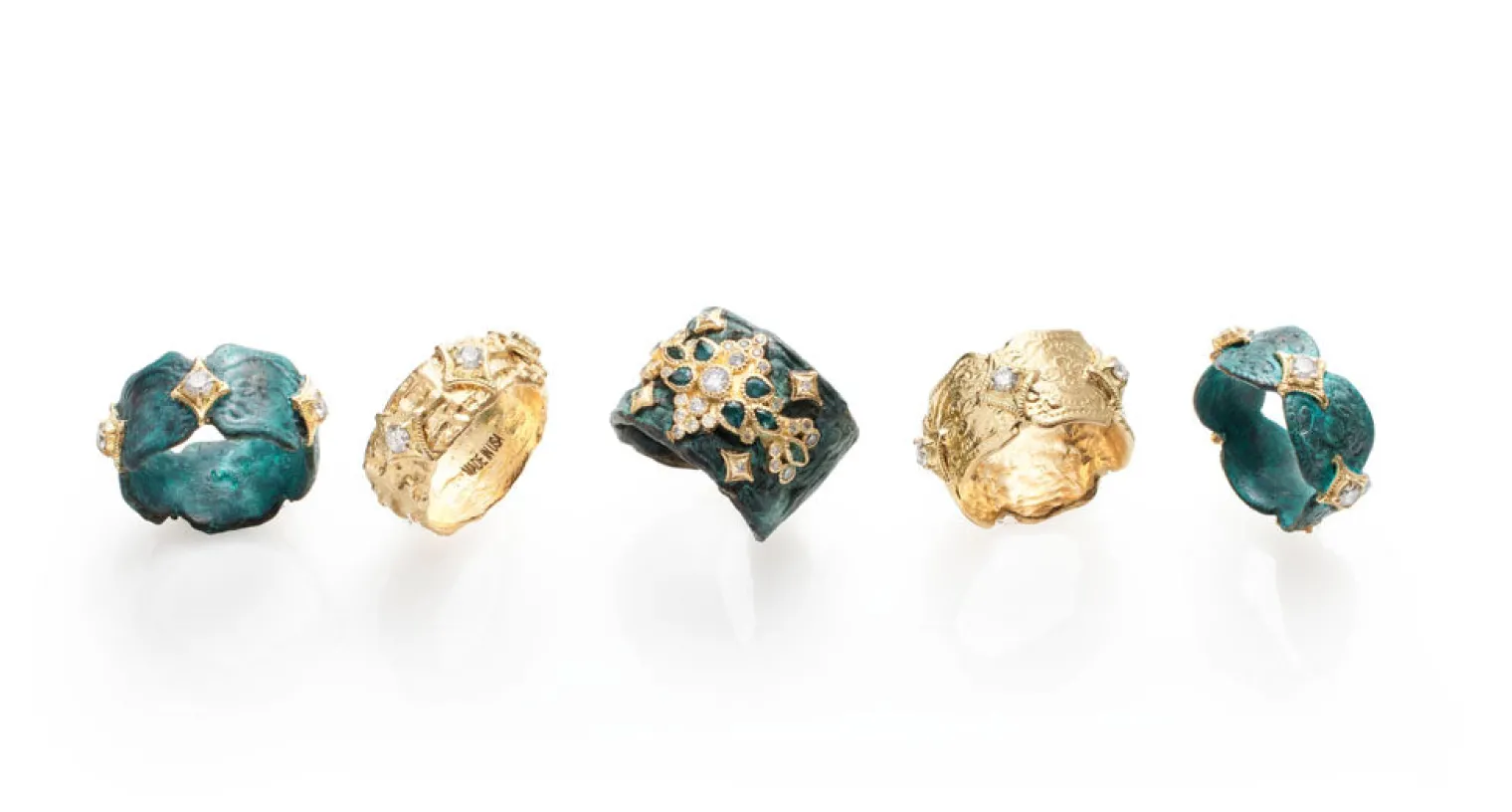 CRIVELLI AND ARTIFACT STACK RING