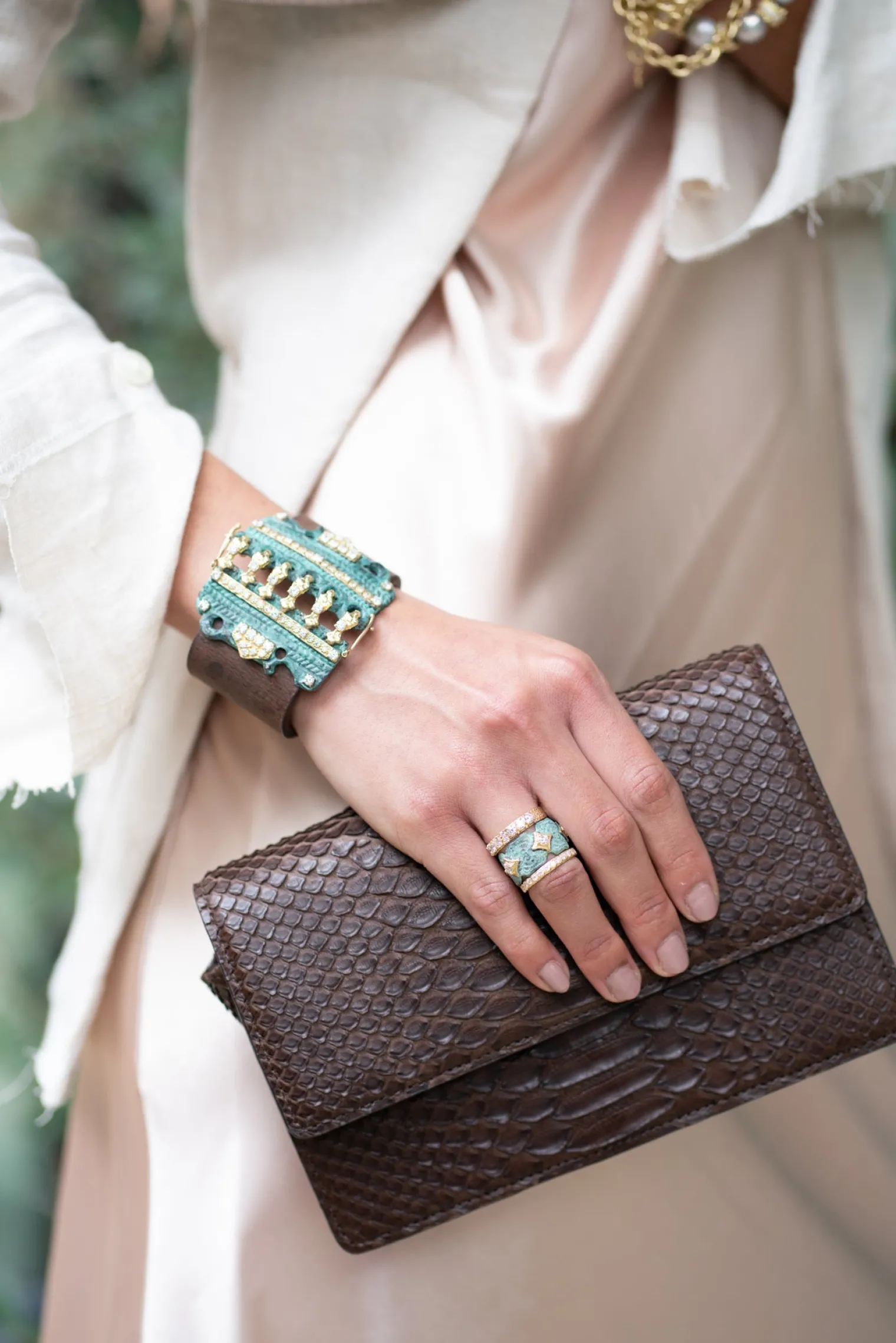 CRIVELLI AND ARTIFACT STACK RING