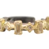 CRIVELLI AND BAGUETTE EAR CUFF EARRING