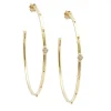 Crivelli and Granulation Hoop Earrings