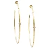 Crivelli and Granulation Hoop Earrings