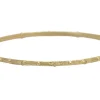 Crivelli and Granulation Bangle Bracelet