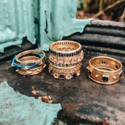 Crivelli and Granulation Stack Band Ring