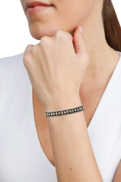 CRIVELLI AND MORGANITE CUFF BRACELET