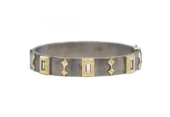 CRIVELLI AND MORGANITE HUGGIE BRACELET
