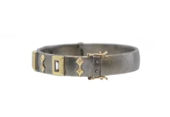 CRIVELLI AND MORGANITE HUGGIE BRACELET