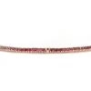 CRIVELLI AND RUBY CHAIN LINK BRACELET