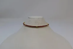 CRIVELLI AND RUBY CHAIN LINK BRACELET
