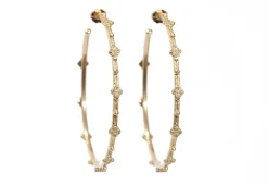 Crivelli Hoop Earrings