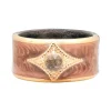 CRIVELLI MORGANITE DUSTY ROSE ENAMEL RING