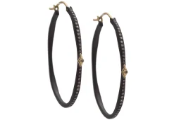 Crivelli Oval Hoop Earrings