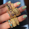 Crivelli Stack Band Ring