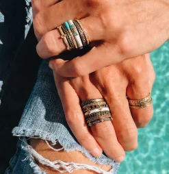 Crivelli Stack Band Ring