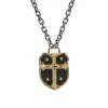 Cross Shield Necklace