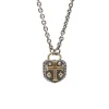 Cross Shield Necklace
