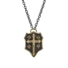 Cross Shield Necklace