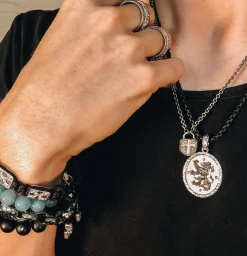 Cross Shield Necklace